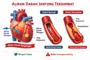 masalah jantung tersumbat