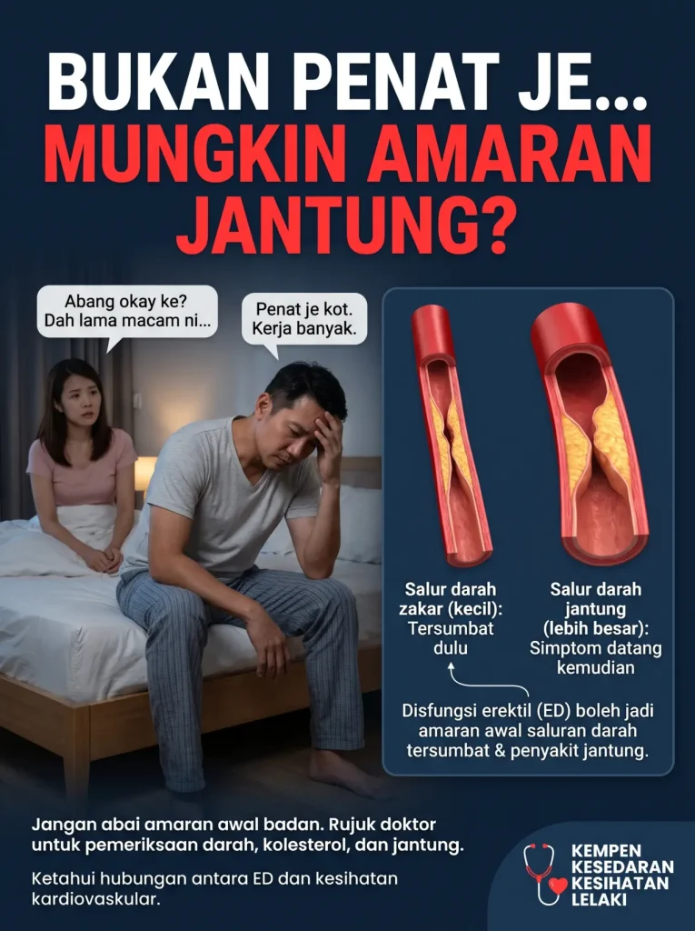 Tanda penyakit jantung lelaki